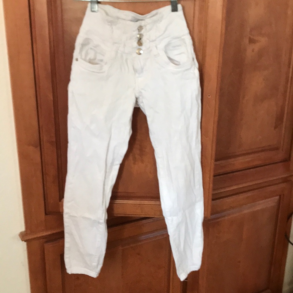 Always Friday | High Waisted Cropped Pants